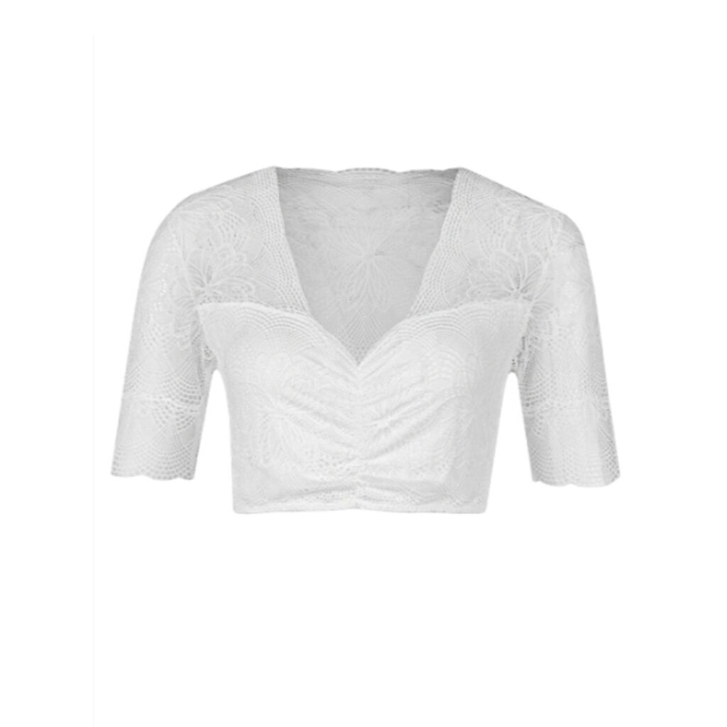 Dirndlbluse halbarm